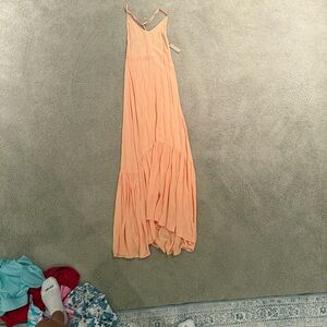 Flynn Skye Coral High Low Dress